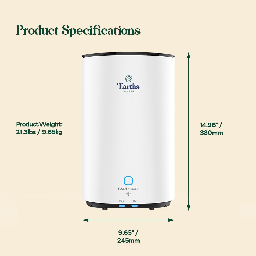 Under Sink Reverse Osmosis Water Filter with Tap