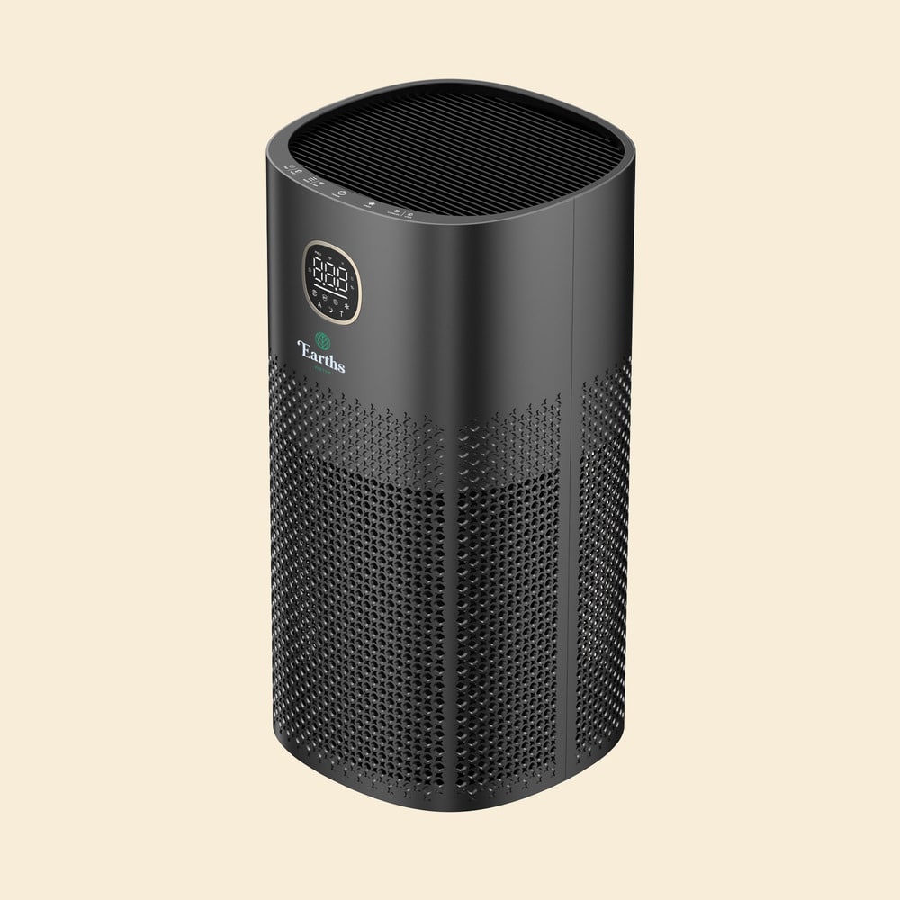 360 Protect Air Purifier + Formaldehyde + UV with Medical Grade H13 HEPA - Black