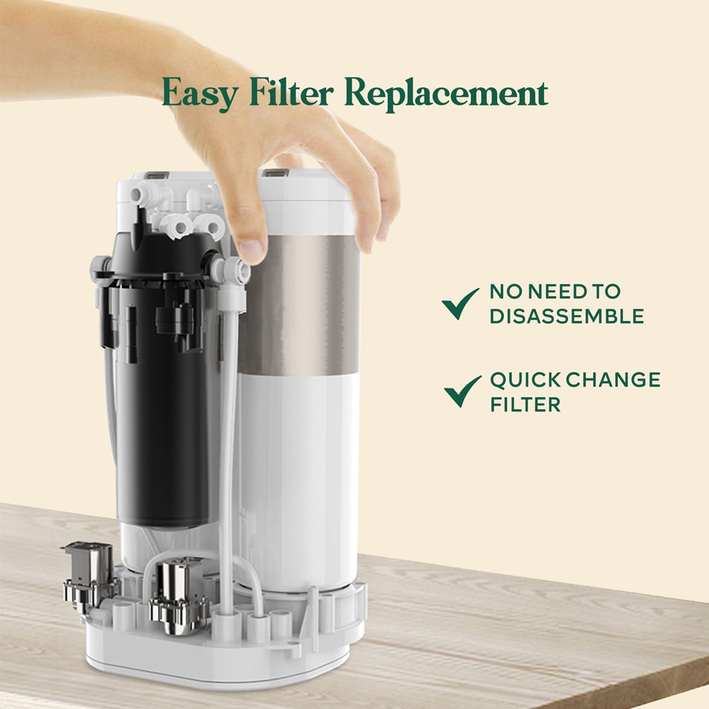 Under Sink Reverse Osmosis Water Filter with Tap