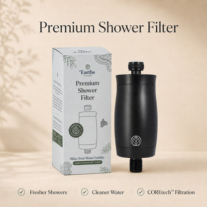 The Original Premium Shower Filter - Black