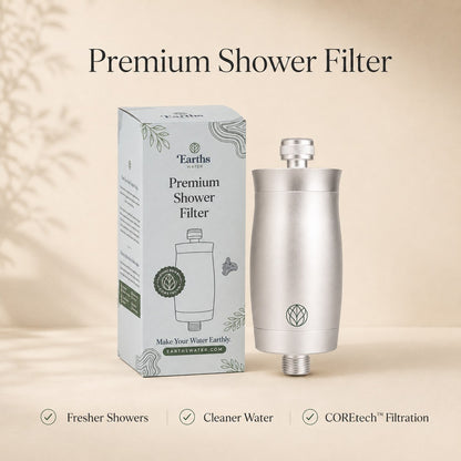 The Original Premium Shower Filter - Silver
