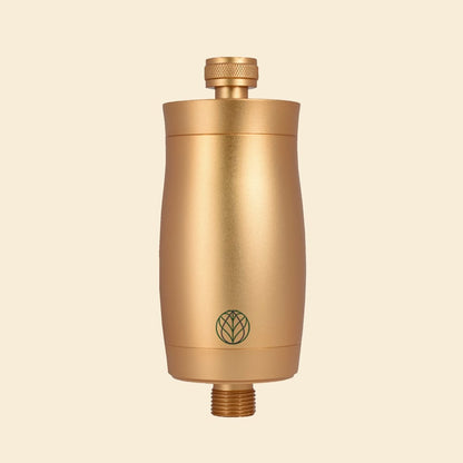 Premium Shower Filter Water Purifier & Water Softener - Gold