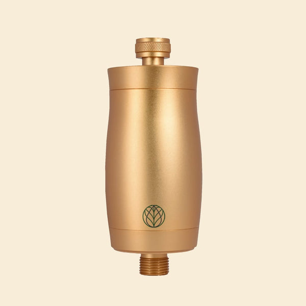 Premium Shower Filter Water Purifier & Water Softener - Gold