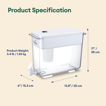 9L Eco Benchtop Alkaline Water Filter