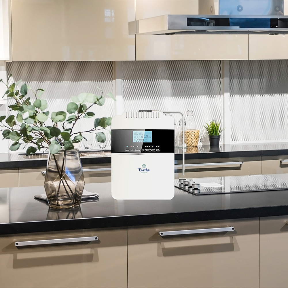 Ultimate Alkaline Water Ionizer with 8 Plates (pH 2.5 - 11)