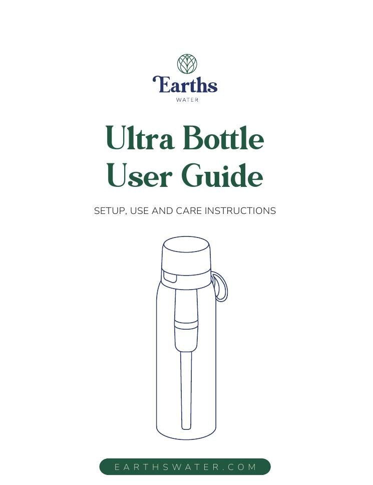 Ultra Bottle User Guide cover